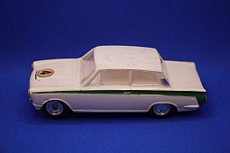 Slotcars66 Ford Lotus Cortina Mk1 1/32nd scale Airfix slot car white #4 